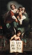 Bernardo Strozzi The Madonna of Justice oil